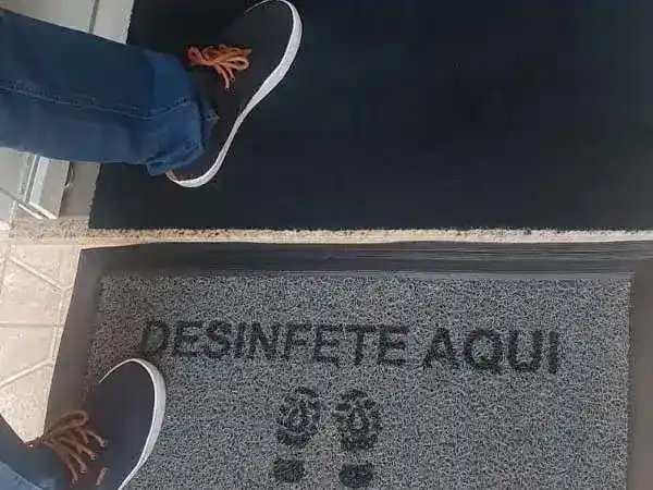 Tapete Sanitizante, Desinfetante, Pedilúvio Capachos Forte SP