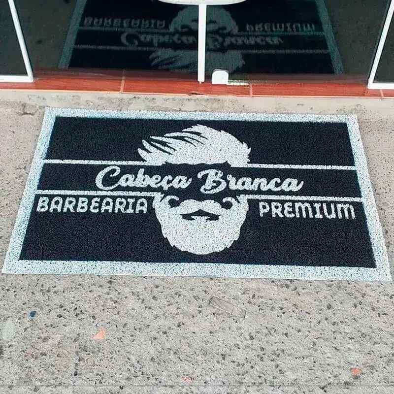 Tapete para Barbearias e Salões de Beleza -  Capachos Forte SP