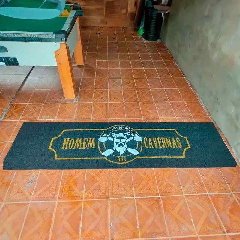 Tapete para Barbearias e Salões de Beleza -  Capachos Forte SP