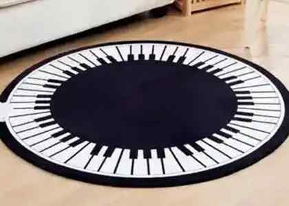 Tapete Redondo Capachos Forte SP