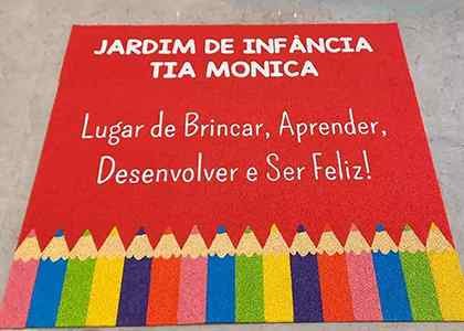 Tapete para colégios e escolas Capachos Forte SP