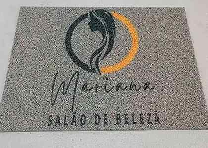 Tapete para barbearias e salões de beleza Capachos Forte SP